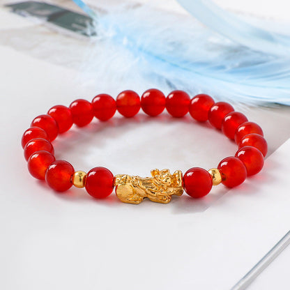 Shajin-Pixiu-Armband, farbenfrohes DIY-Perlenarmband