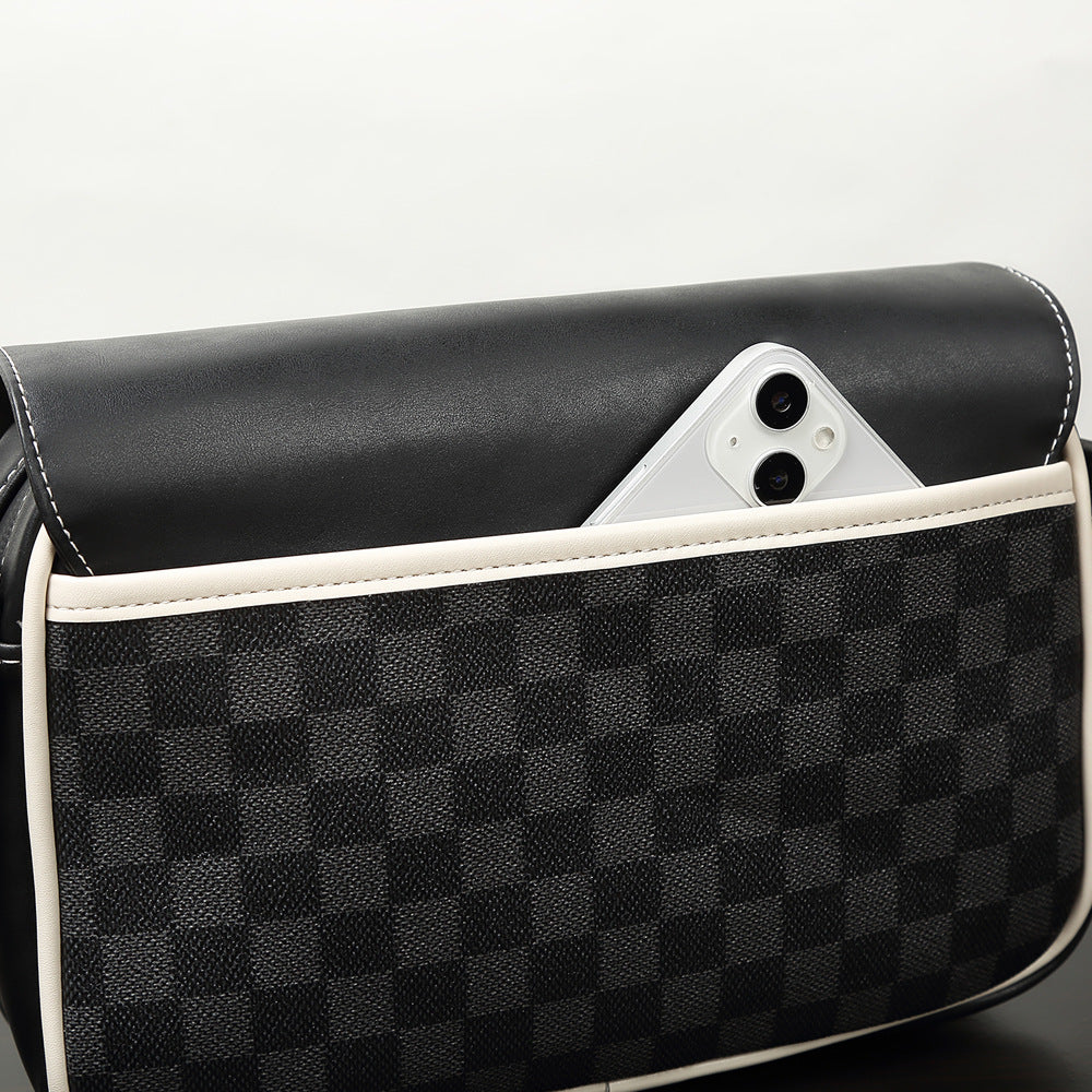 Neue lässige Herren-Umhängetasche im Querformat für Business und Pendeln