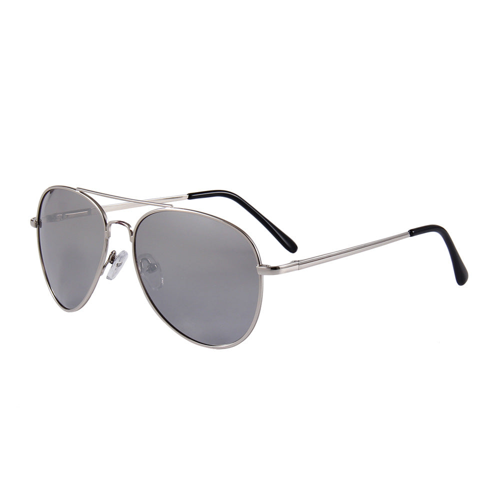 Neue Herren Sonnenbrille Metall Retro Pilot Statement