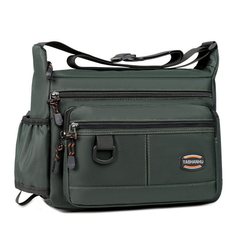 Men's leisure shoulder bag with large capacity