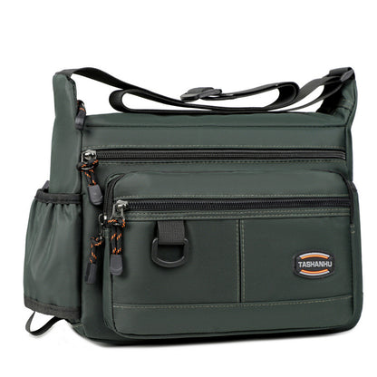 Men's leisure shoulder bag with large capacity
