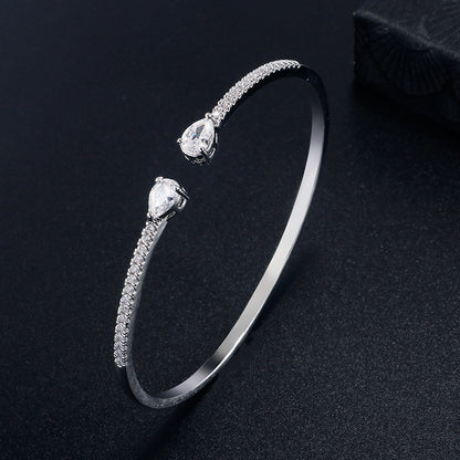 New luxury personalized fashion bracelet with multiple zircons