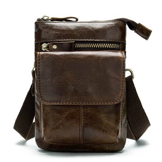 Kleine Leder-Gürteltasche