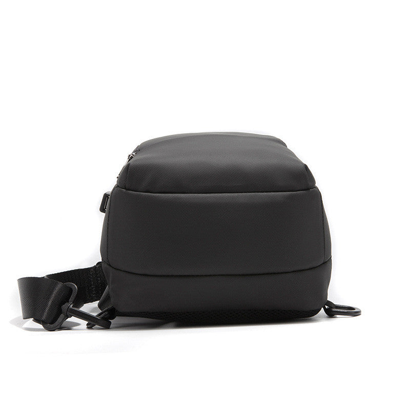 Hochwertige Herren-Brusttasche mit Diebstahlschutz und Zahlenschloss, Schulter- und Crossbody-Tasche mit USB-Ladefunktion, Reise-Messenger für kurze Sommertrips, Unisex