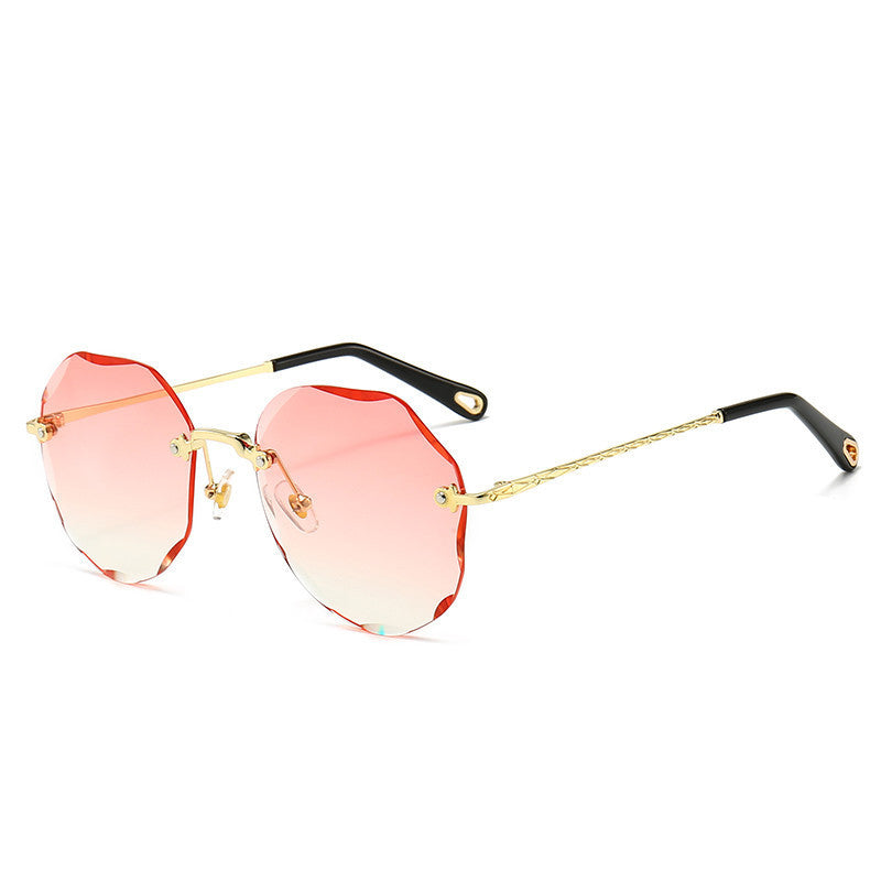 Polygon Damen Sonnenbrille Randlos Statement