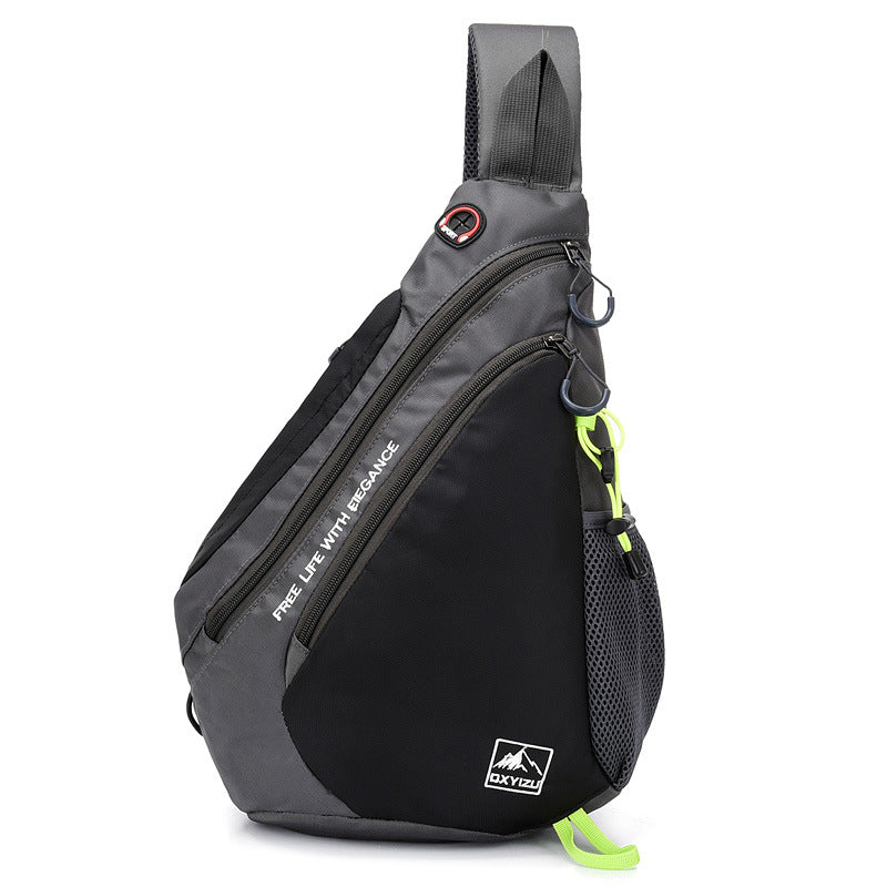 Große, wasserdichte Brusttasche als Crossbody-Rucksack für Damen und Herren