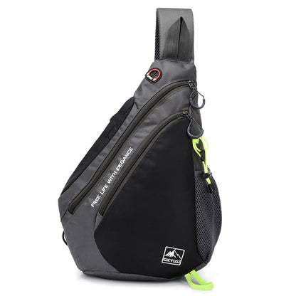 Große, wasserdichte Brusttasche als Crossbody-Rucksack für Damen und Herren
