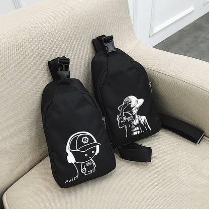 Leuchtende Herren-Brusttasche