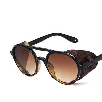 Winddichte Oversize Sonnenbrille Steampunk Statement