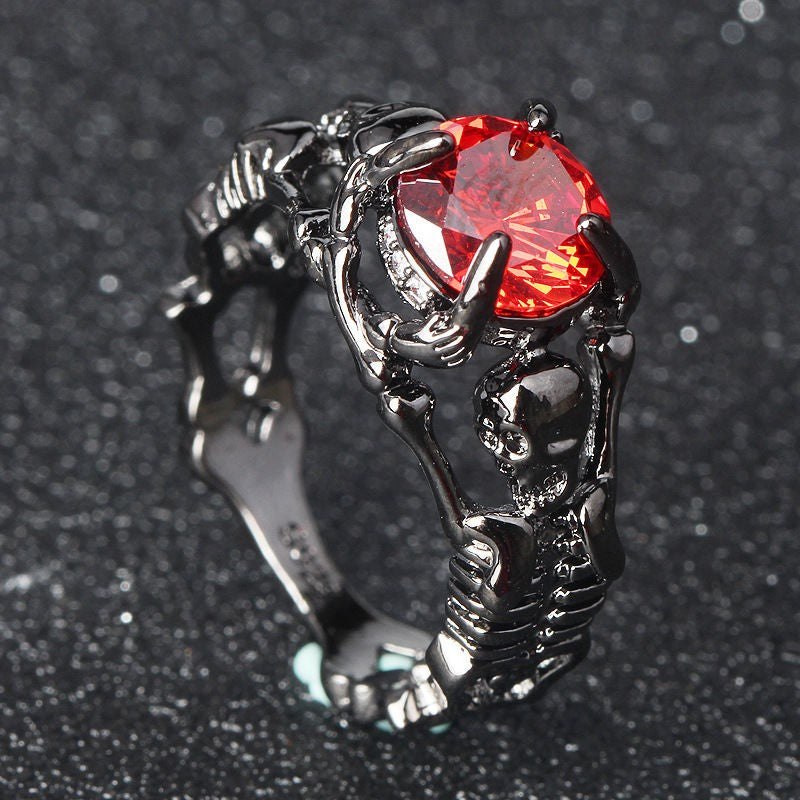 Adjustable dragon ring for men, retro hip-hop ring, open trend ring