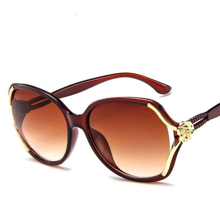 Damen Sonnenbrille Blumenmuster EU/US Trend Statement