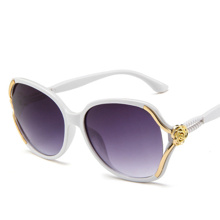 Damen Sonnenbrille Blumenmuster EU/US Trend Statement