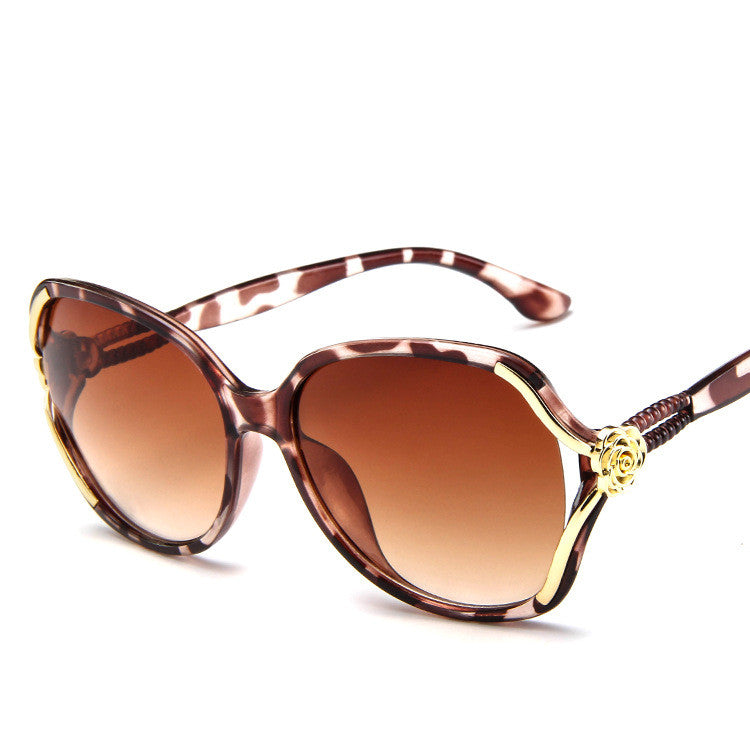 Damen Sonnenbrille Blumenmuster EU/US Trend Statement