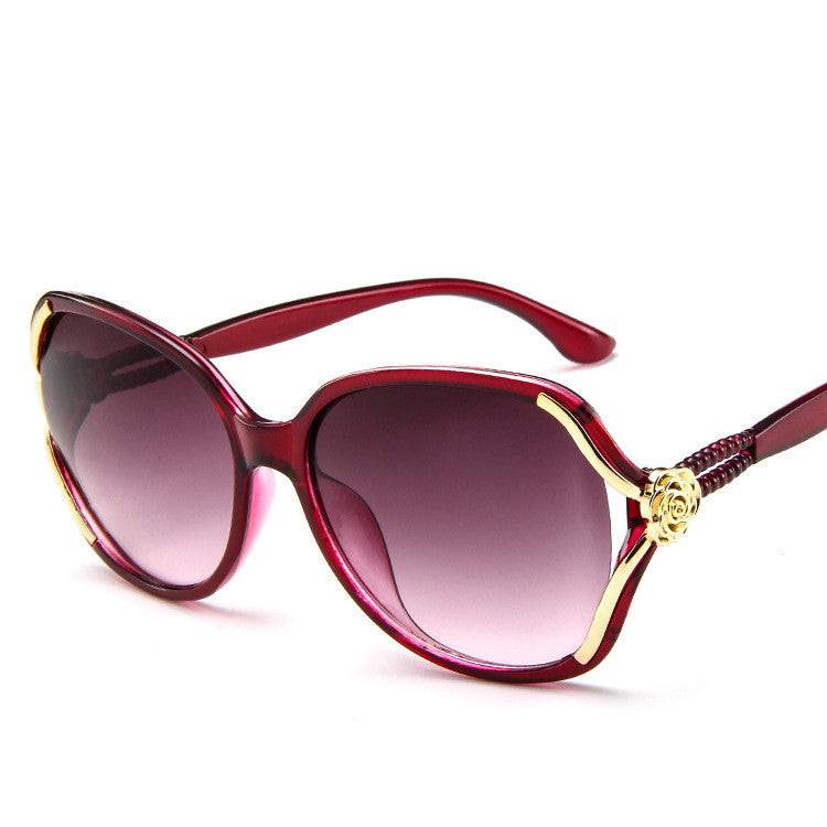 Damen Sonnenbrille Blumenmuster EU/US Trend Statement