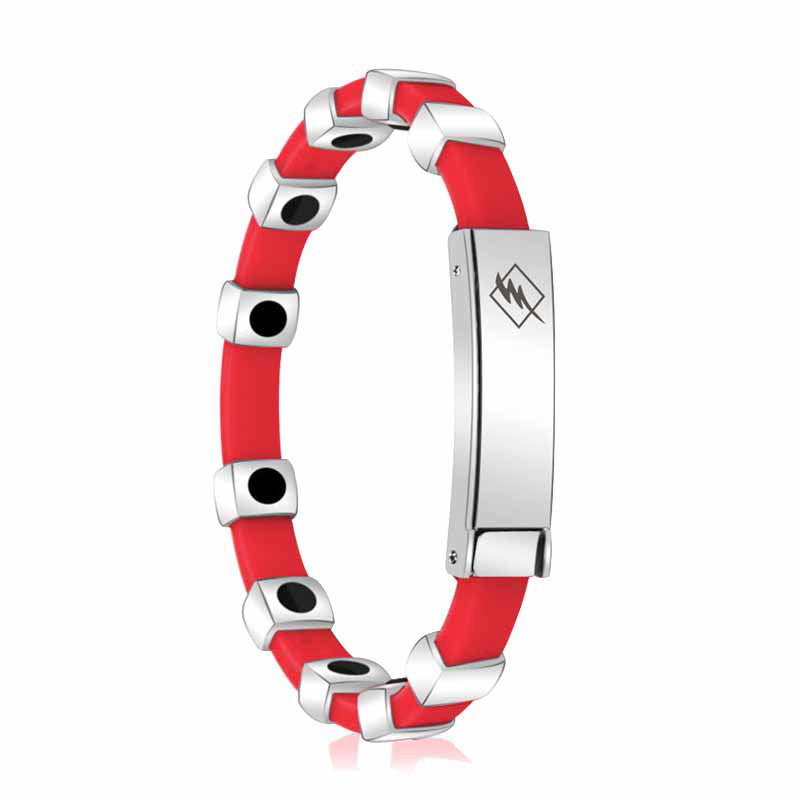 Negativ-Ionen-Sportarmband mit Magnet, Partner-Armband, individuell anpassbar