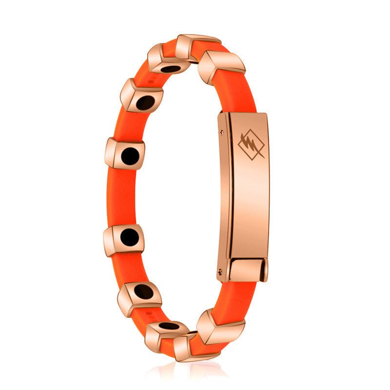 Negativ-Ionen-Sportarmband mit Magnet, Partner-Armband, individuell anpassbar