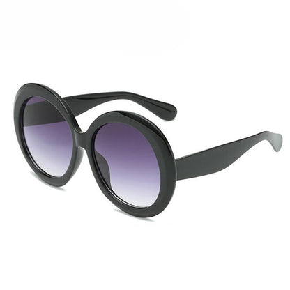 Runde Unisex Sonnenbrille Trend Statement