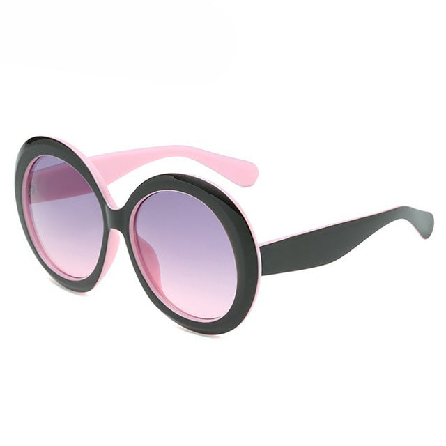 Runde Unisex Sonnenbrille Trend Statement