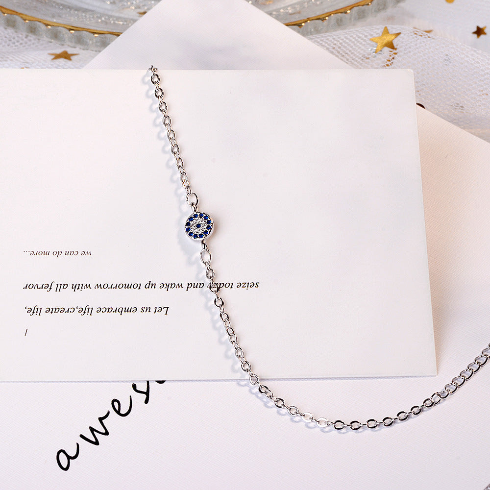 Modisches Armband mit Augenmotiv (Dämonenauge), eleganter Stil