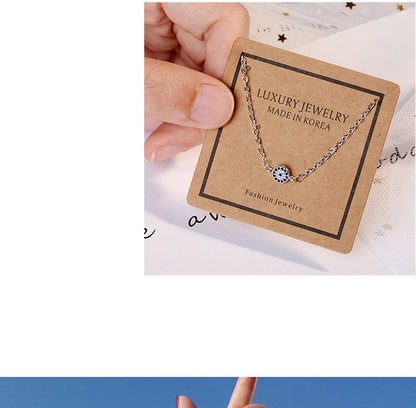 Modisches Armband mit Augenmotiv (Dämonenauge), eleganter Stil