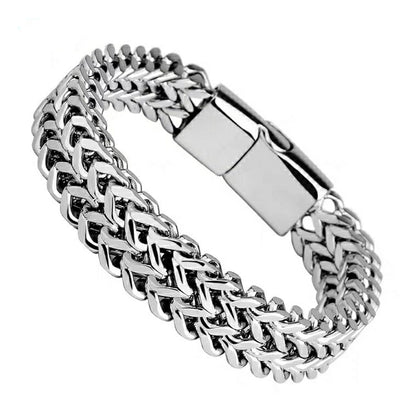 Herrenarmband aus Titanstahl