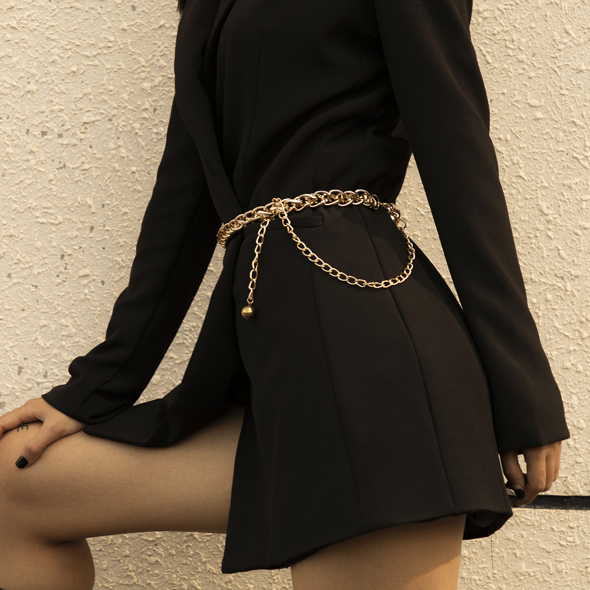 Waist chain for women's dresses (body chain)