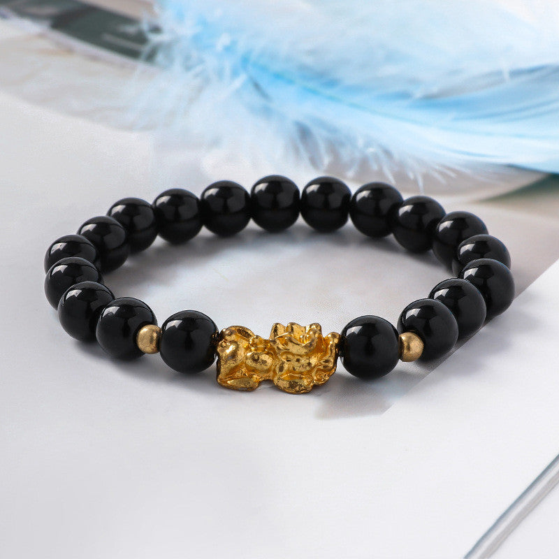 Shajin-Pixiu-Armband, farbenfrohes DIY-Perlenarmband