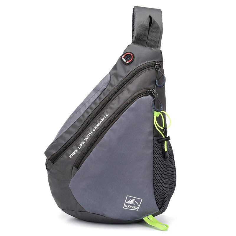 Große, wasserdichte Brusttasche als Crossbody-Rucksack für Damen und Herren