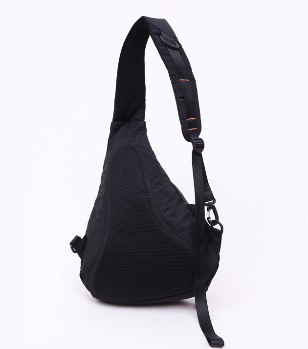 Herren-Sling-Rucksack aus Oxford-Gewebe, Schulter- und Brusttasche für Laptop, Trinkflasche, Reisen und Trekking