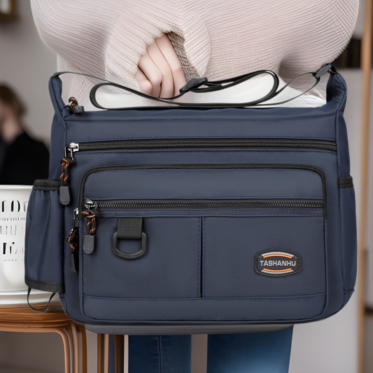 Herren-Freizeit-Umhängetasche mit großem Fassungsvermögen