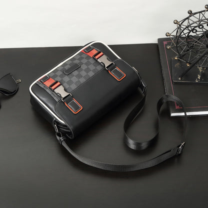 Neue lässige Herren-Umhängetasche im Querformat für Business und Pendeln