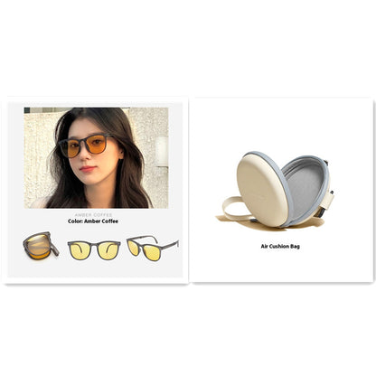 Neue Klappbare Damen Sonnenbrille Polarisiert Statement