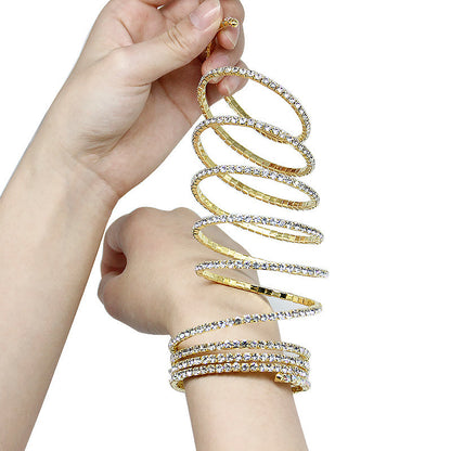 Strass Armband Damen AB Color Statement Schmuck