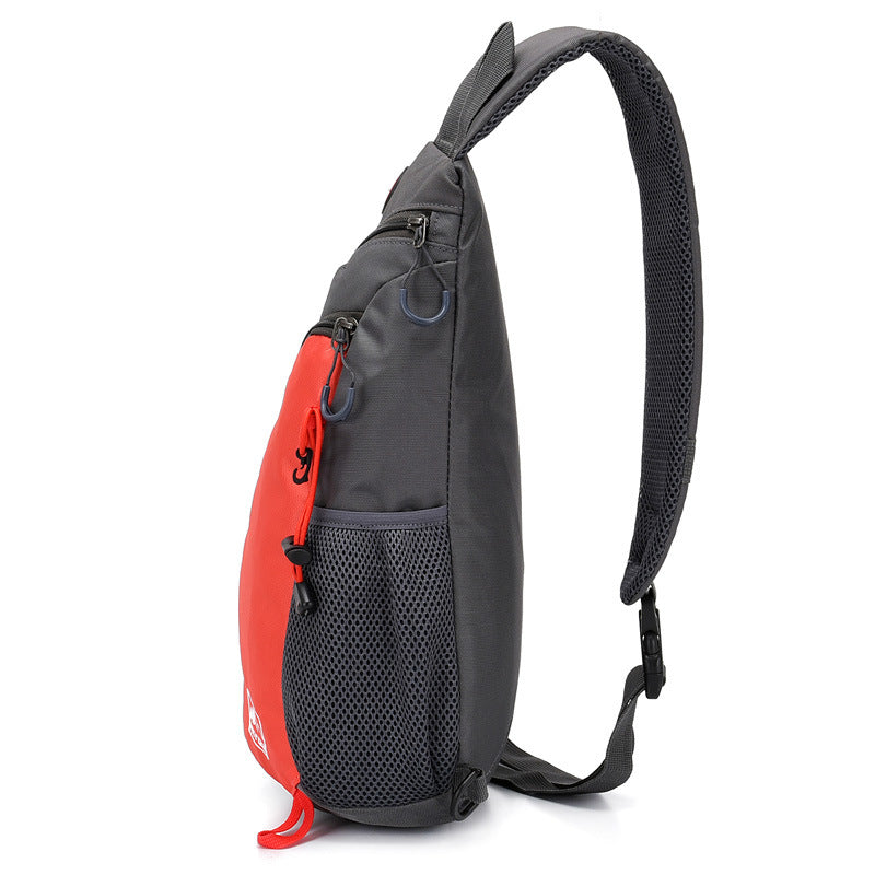 Große, wasserdichte Brusttasche als Crossbody-Rucksack für Damen und Herren