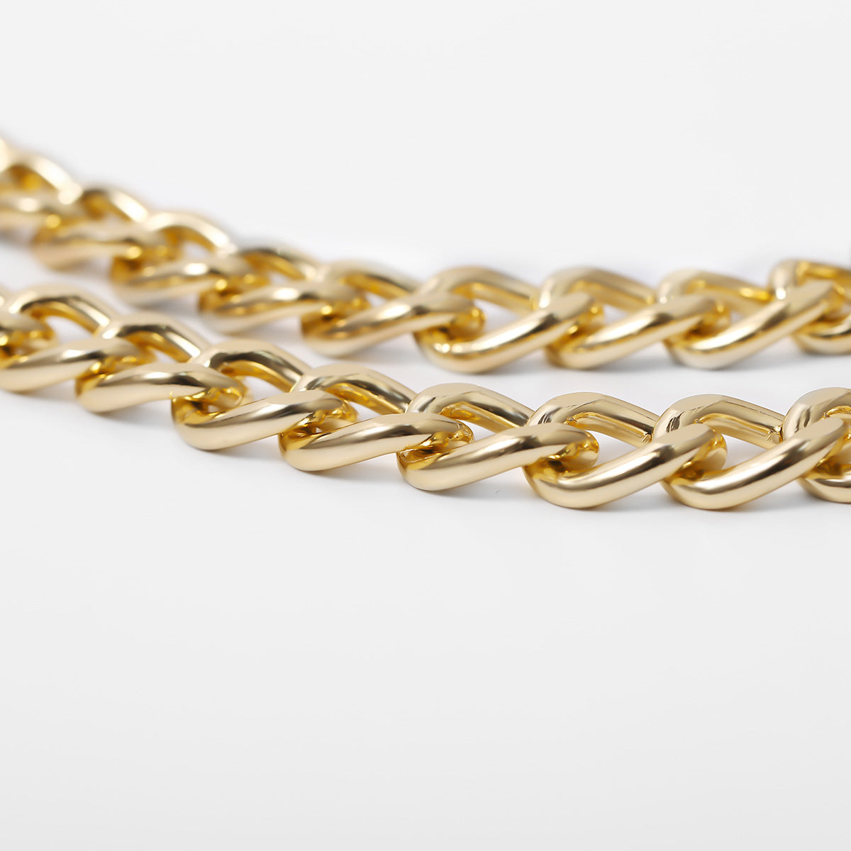 Retro-Body-Chain mit geometrischem Design und Quaste für Damen