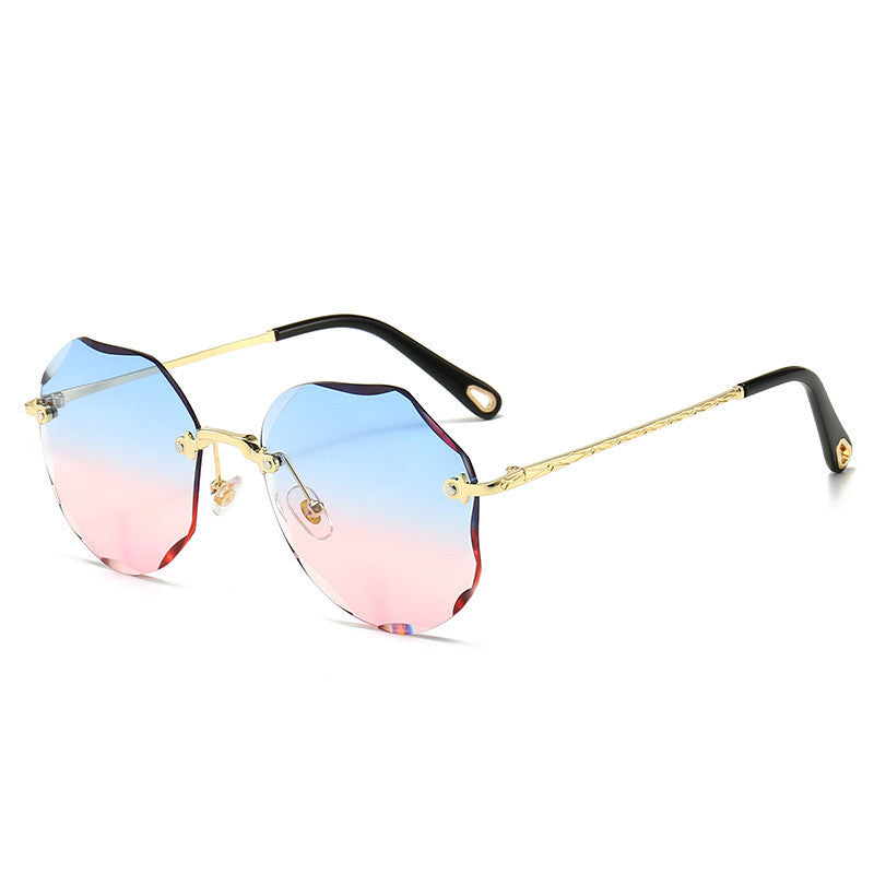 Polygon Damen Sonnenbrille Randlos Statement