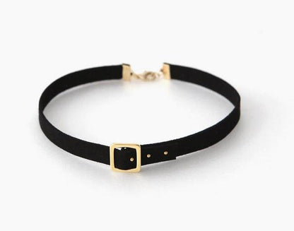 Nieten-Choker-Halskette, modischer Halsschmuck