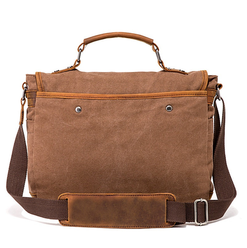 Briefcase made of horse leather