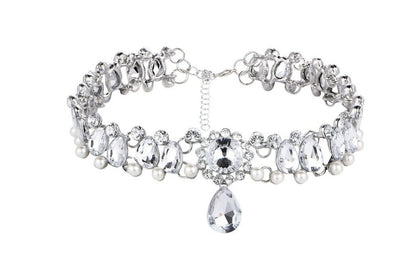 Kristall-Choker „Ozeangöttin“