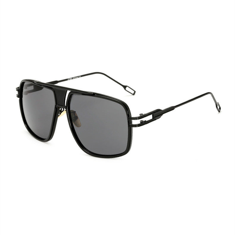 Herren Designer Sonnenbrille Eckig Polarisiert Statement