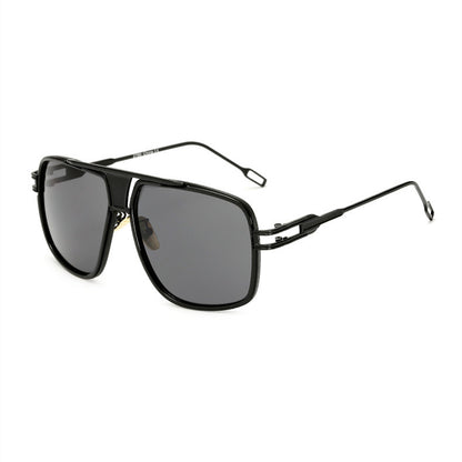 Herren Designer Sonnenbrille Eckig Polarisiert Statement