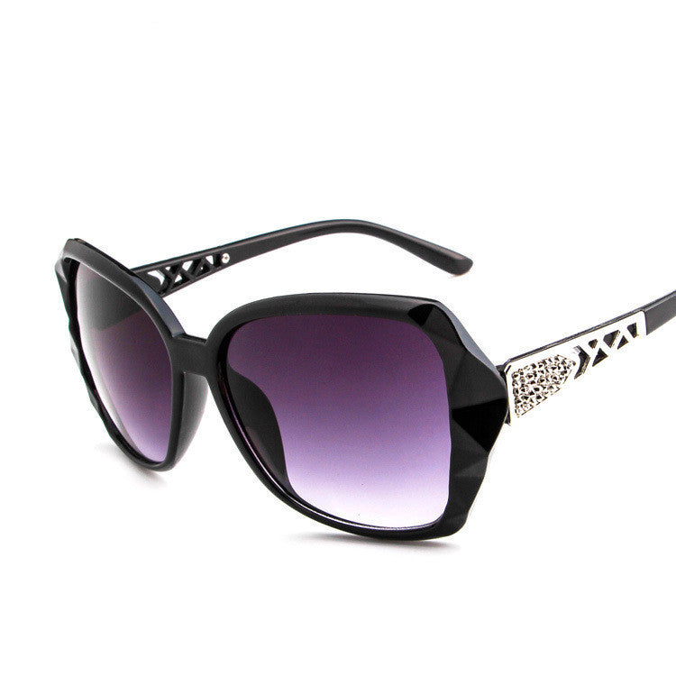 Damen Oversize Sonnenbrille Retro Statement