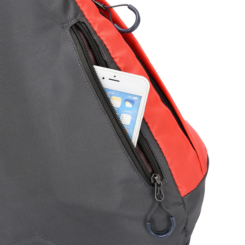 Große, wasserdichte Brusttasche als Crossbody-Rucksack für Damen und Herren