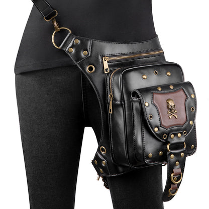 Steampunk-Retro-Crossbody-Tasche für Damen