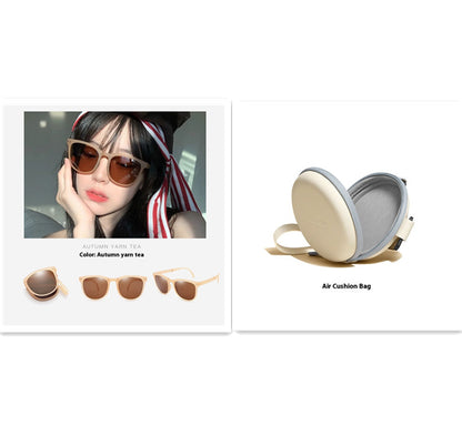 Neue Klappbare Damen Sonnenbrille Polarisiert Statement