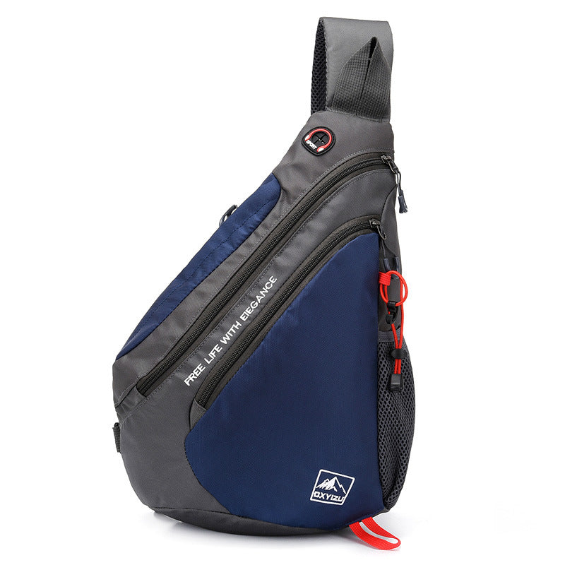 Große, wasserdichte Brusttasche als Crossbody-Rucksack für Damen und Herren