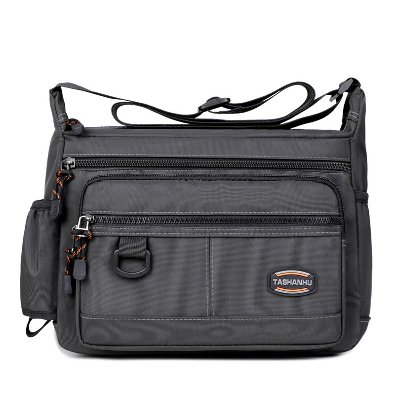 Men's leisure shoulder bag with large capacity
