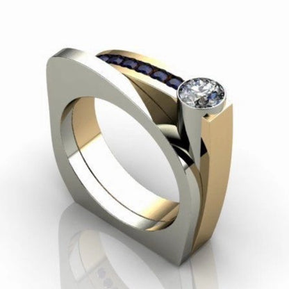 Modischer Punk-Ring für Damen und Herren, Party-Ring