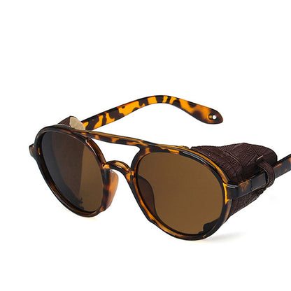 Winddichte Oversize Sonnenbrille Steampunk Statement