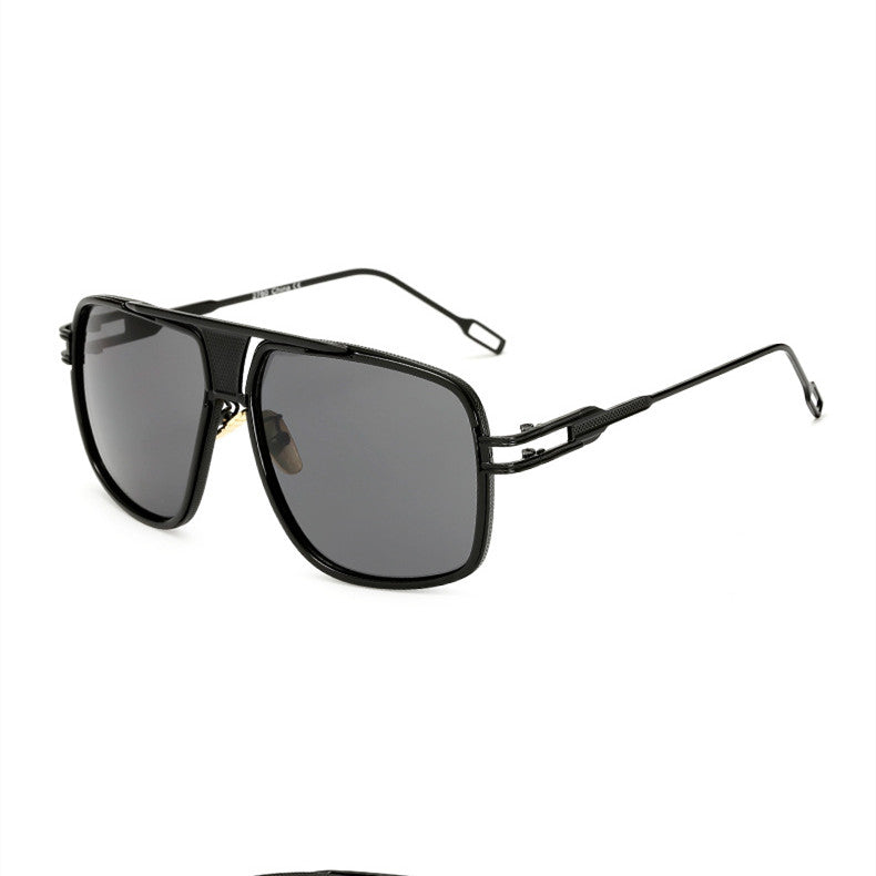 Herren Designer Sonnenbrille Eckig Polarisiert Statement